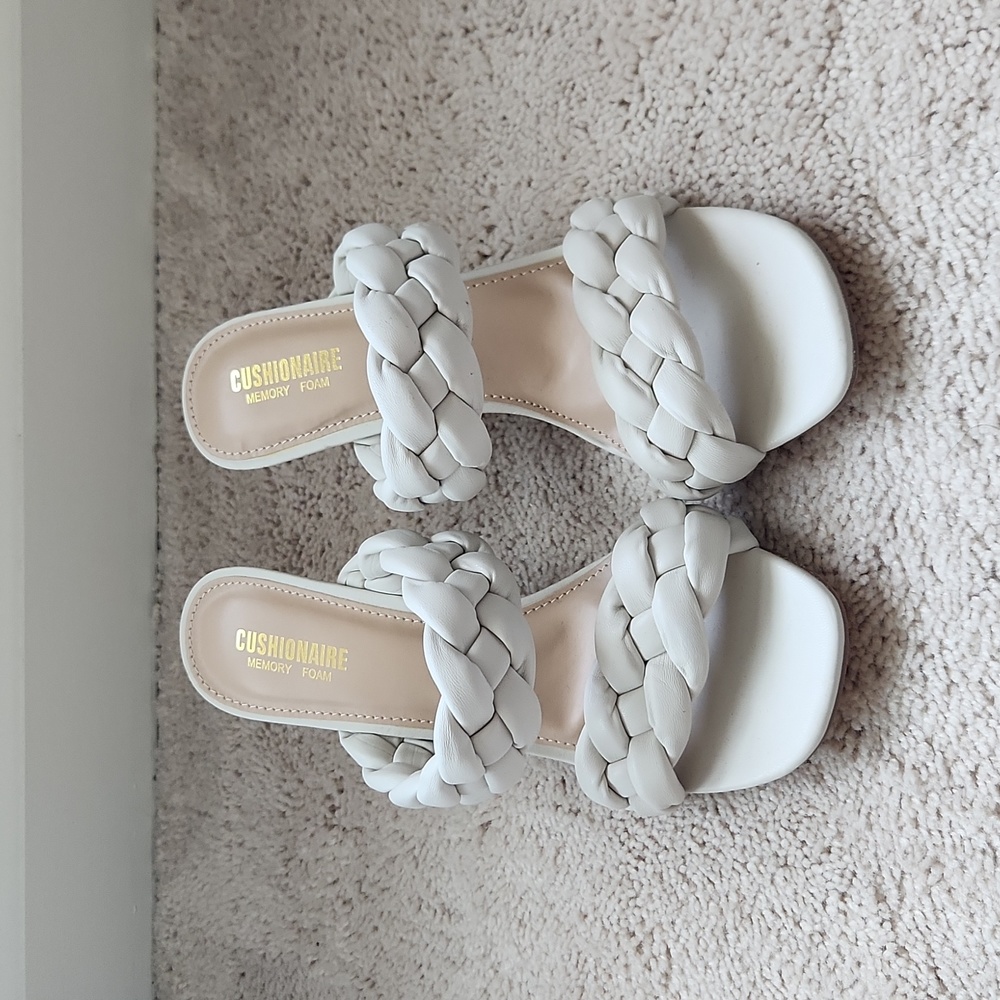 Cushionaire women heeled sandals